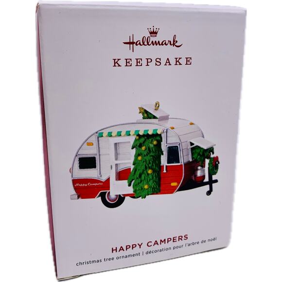 Hallmark Keepsake HAPPY CAMPERS Ornament 2019‎ - Picture 1 of 7
